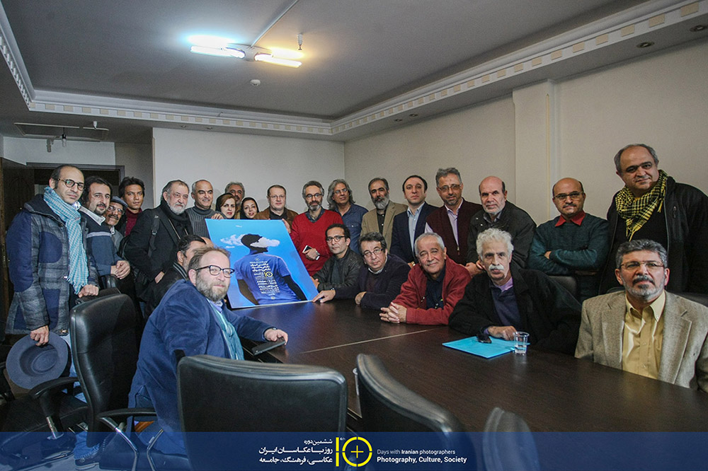 مراسم رونمایی از پوستر ششمین دوره همایش ۱۰ روز با عکاسان ایران - عکاس: رضا ذاکری